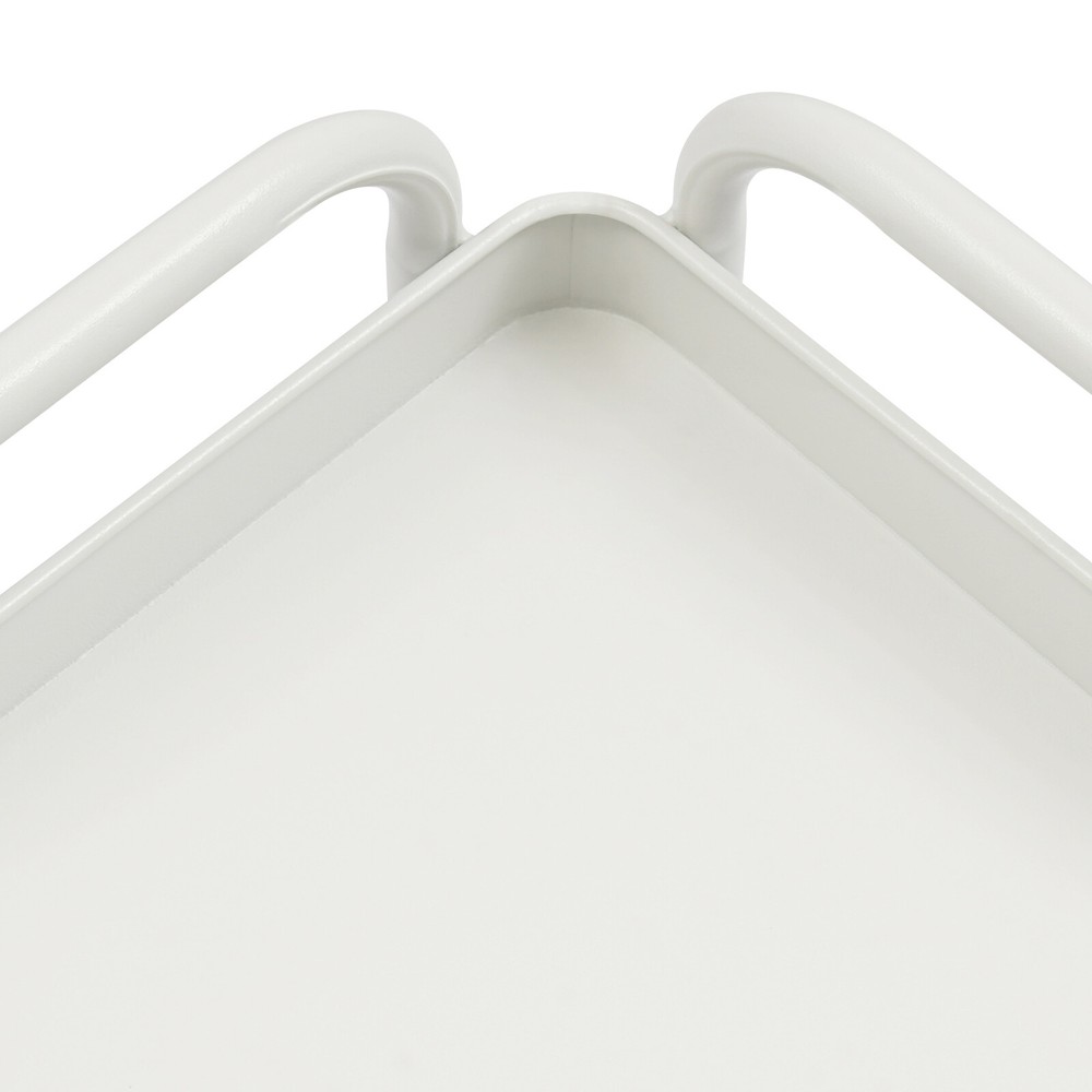 Rotating Storage Shelves Rack, 3-Tier Removable Basket Shelf Organizer