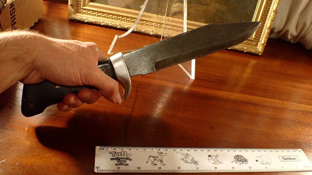 Large Fixed Blade Knife - Bowie Knife