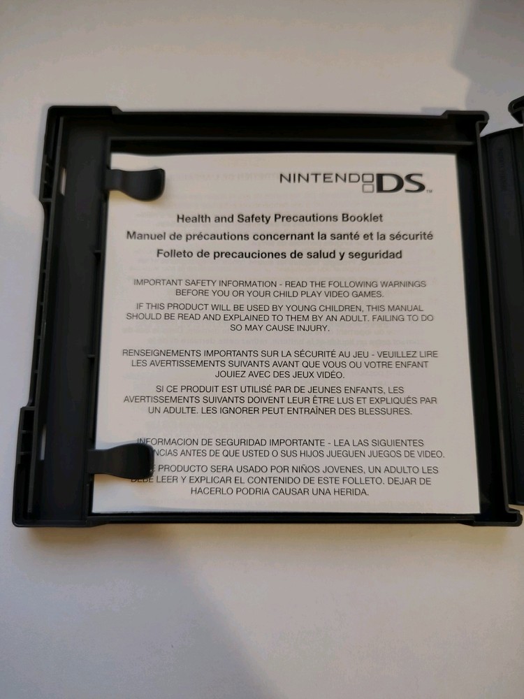 Hot Wheels Track Attack (Nintendo DS) - Case and Insert Only - Authentic