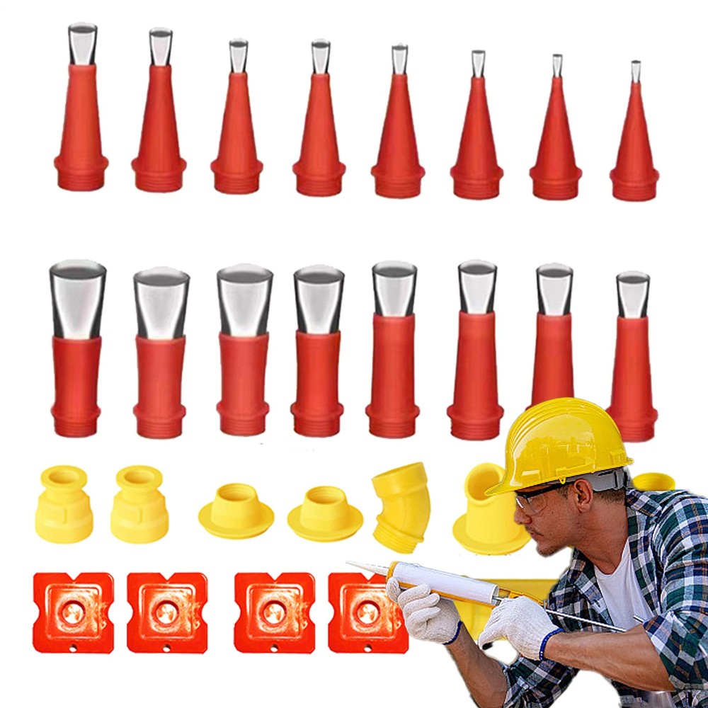Universal Integrated Rubber Nozzle Tool Kit Reusable Rubber Nozzle Tool