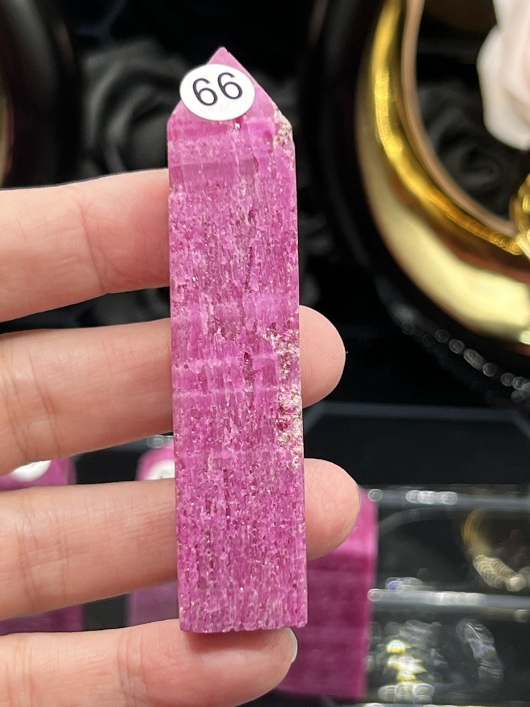 Honeycomb Ruby Uvreactive 4 sided Points Free shipping & Gift