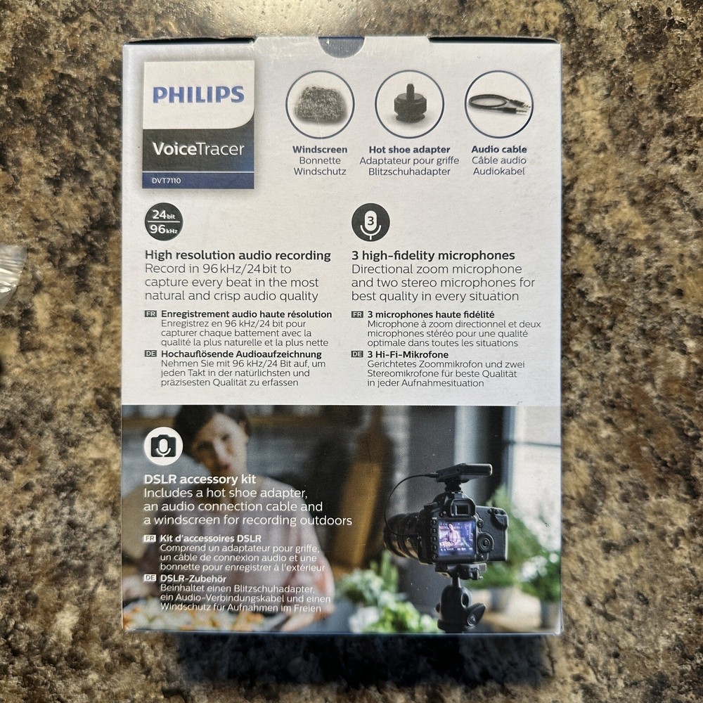 Philips VoiceTracer Audio Recorder DVT7110