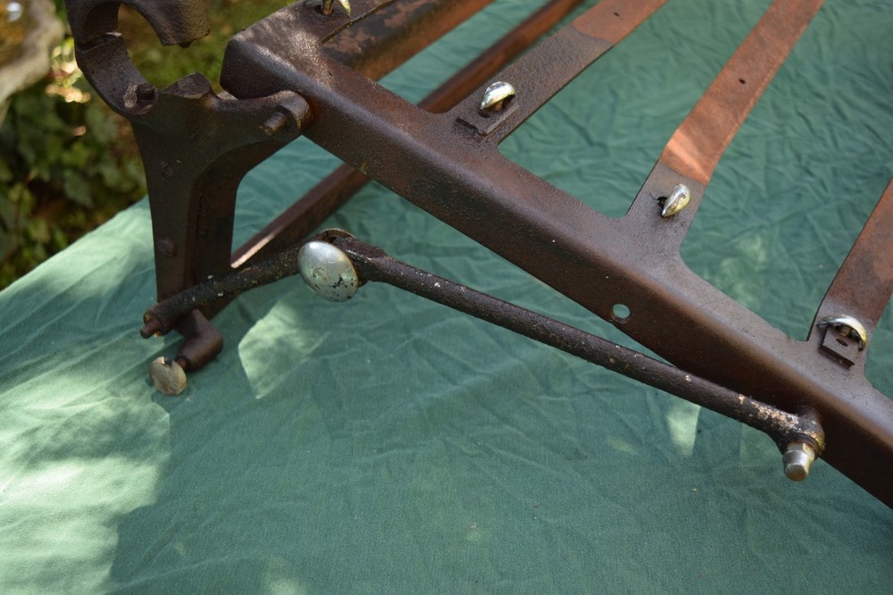 Antique Packard Luggage Rack