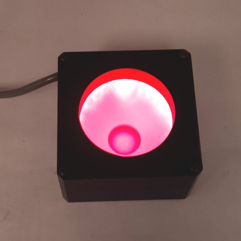 Advanced Illumination DL2230-660 Red Diffuse Dome Light, 24VDC, 4ft Lead Wire