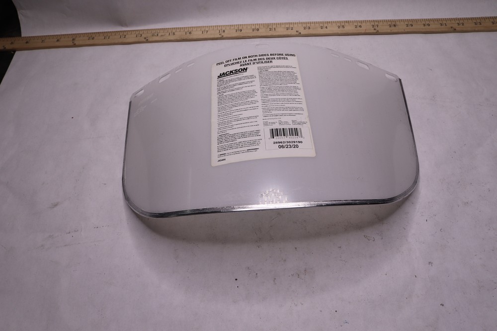 Jackson Universal PETG Polycarbonate Face Shield Window Clear Lens