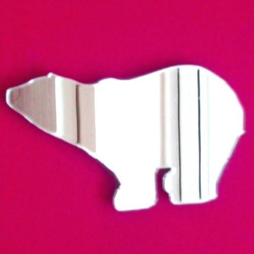 Polar Bear Shaped Acrylic Mirrors (Several Sizes Available)