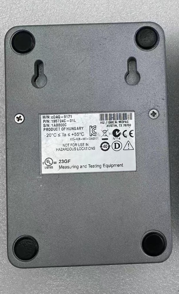 National Instruments NI 9171 USB cDAQ Chassis / Module Carrier