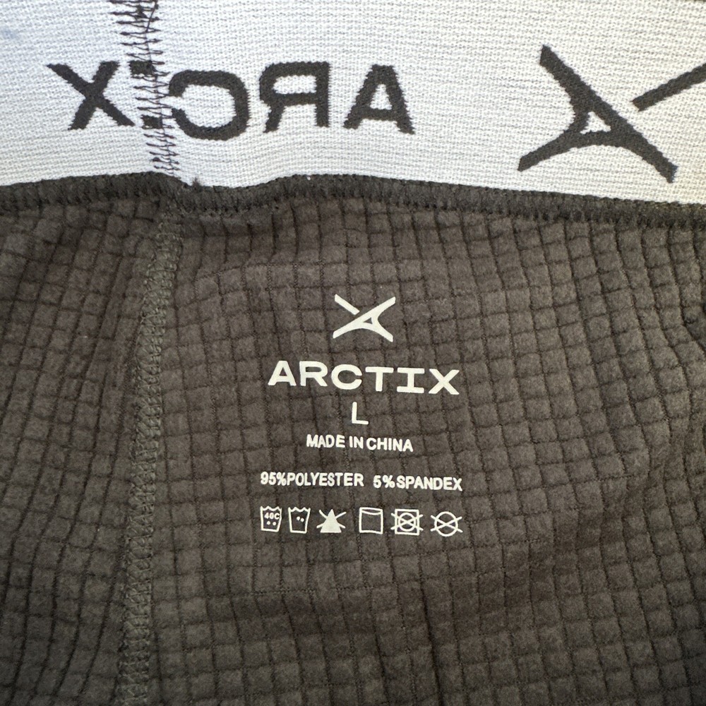 Arctix Power Base Layer Pants for Women, Black, New