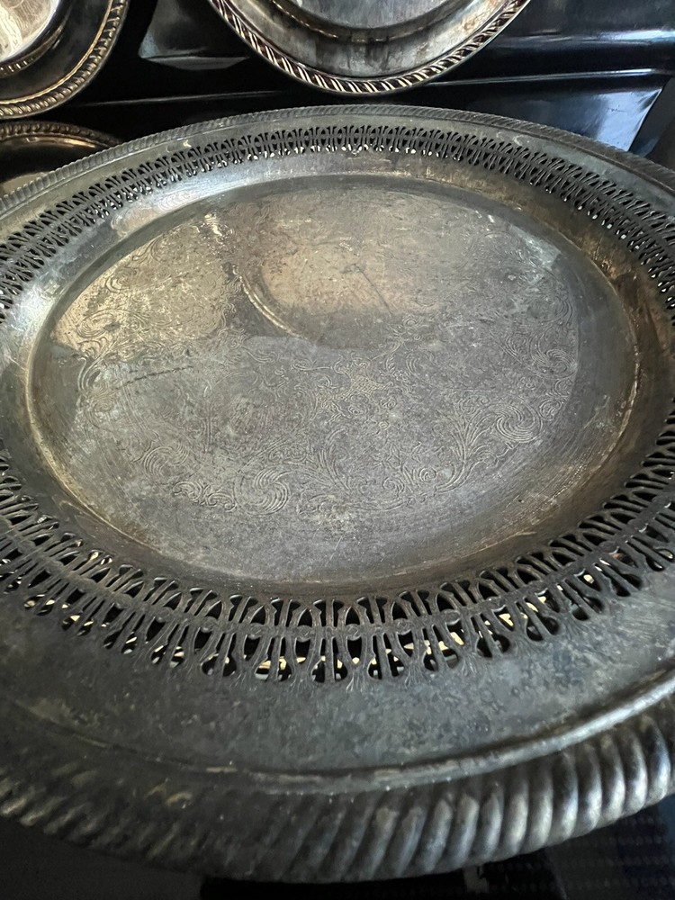 William Roger’s, Oneida & 2 Others Silverplate Trays