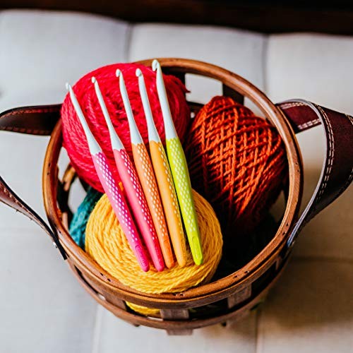 Ergonomics Crochet Small (E, G, 7, H, J) Hook Set