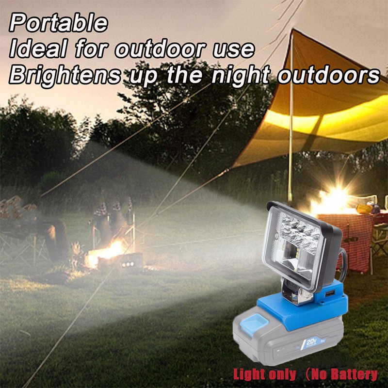 New LED Work light for Hart 20V Battery Portable FloodLight Flashlight-Tool Only