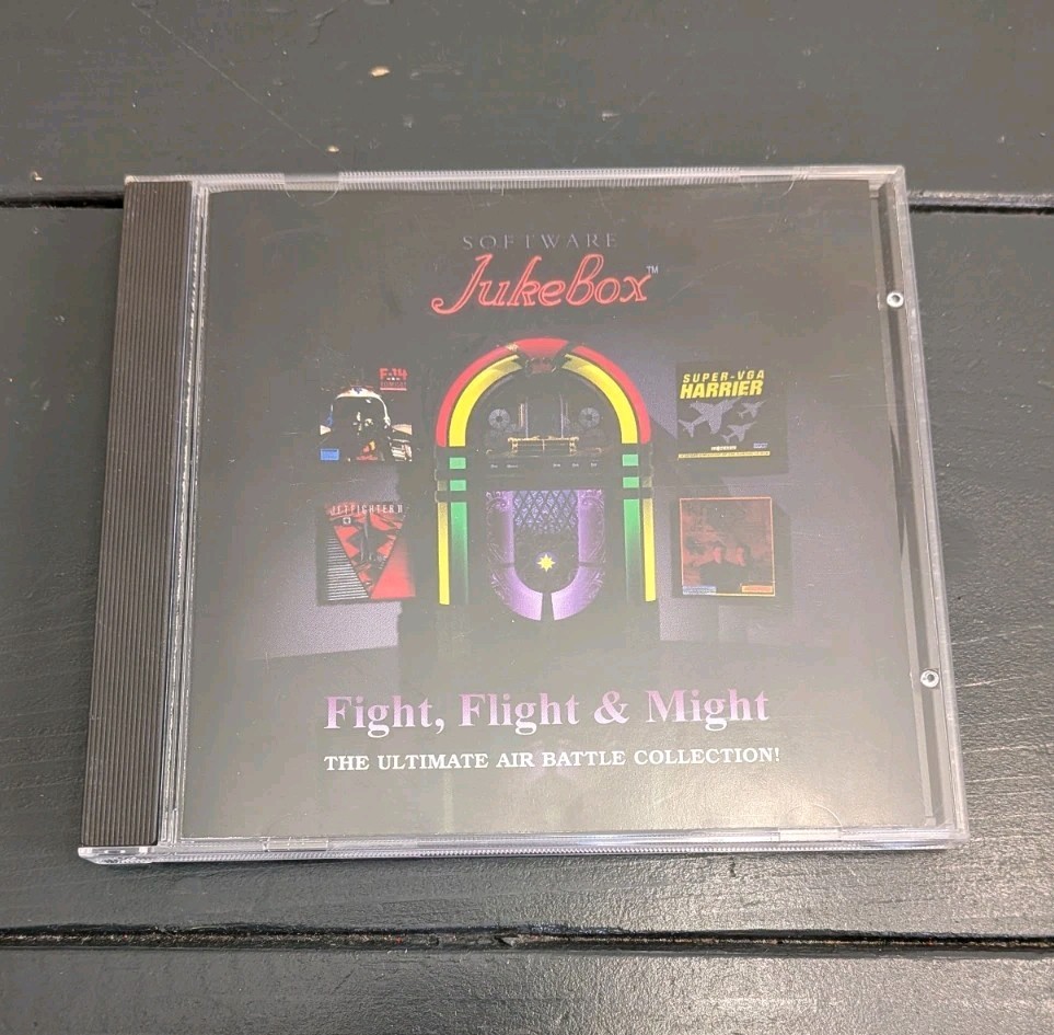 SOFTWARE JUKEBOX -FIGHT, FLIGHT & MIGHT ULTIMATE AIR BATTLE COLLECTION CD-ROM