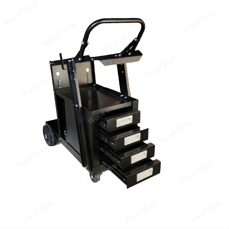 Welding Machine Trolley Welding Driver Pull Mobile Trolley for Car Repair