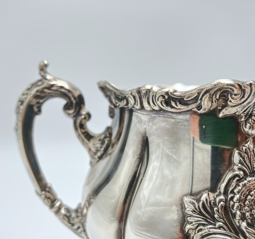 Silver Plate Handled Sugar 'Christopher Wren' by Wallace Silver Co. -A31543