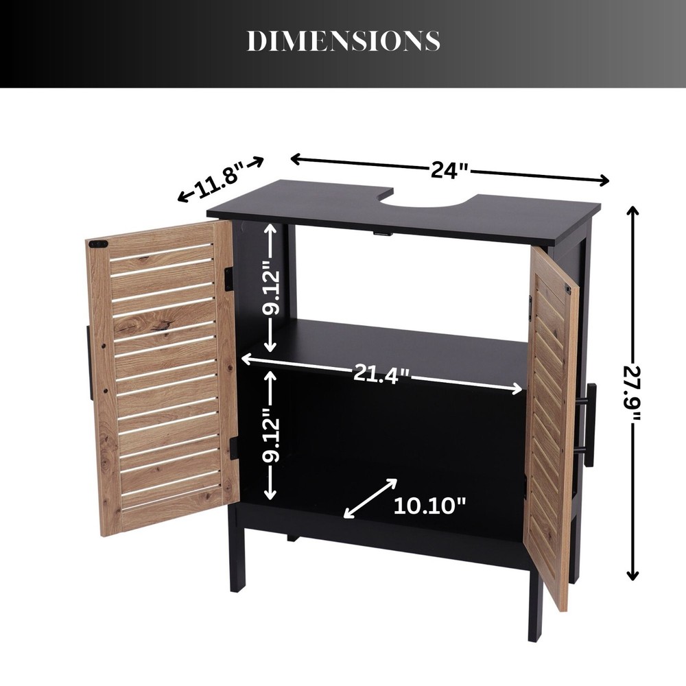 Bathroom Storage Cabinets - Bergen Collection