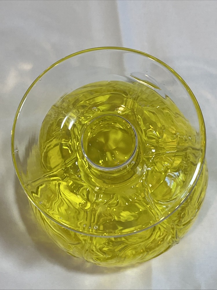 CABBAGE LEAF SIGMA RETIRED SECLA YELLOW GLASSWARE CABBAGE GOBLET Replacement