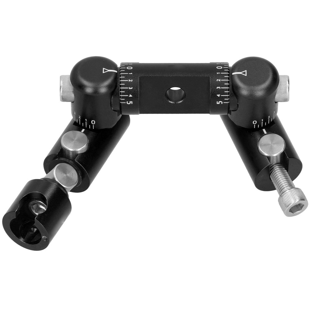 ˜(Black)Double Side V Bar Archery Rod Stabilizer Adjustable Quick Disconnect