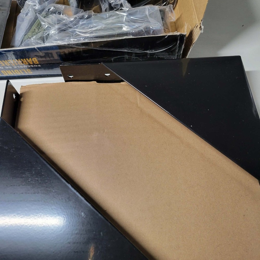 Pylex 11052 Sliding Gate Hardware Kit - Black