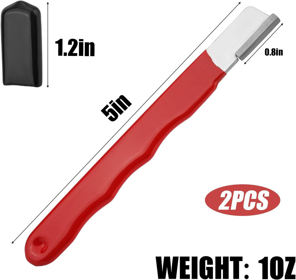 2PCS Pocket Blade Sharpener Wolfram Steel Multipurpose Knife Tool Sharpener