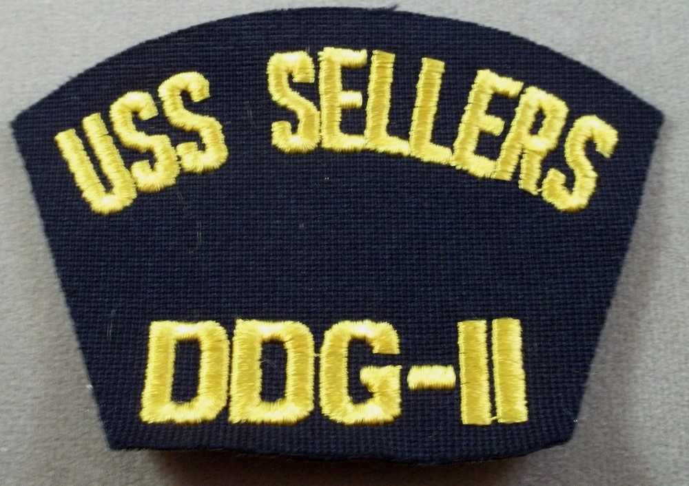 US Navy Cap Patch USS Sellers  DDG-11