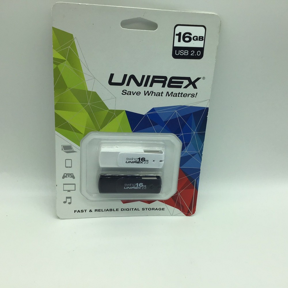 Dgital Storage 16GB  USB 2.0 Swing 2 Pack NIP