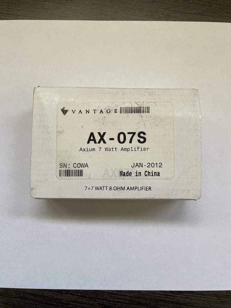 Vantage Axium 7 Watt Amplifier AX-07S