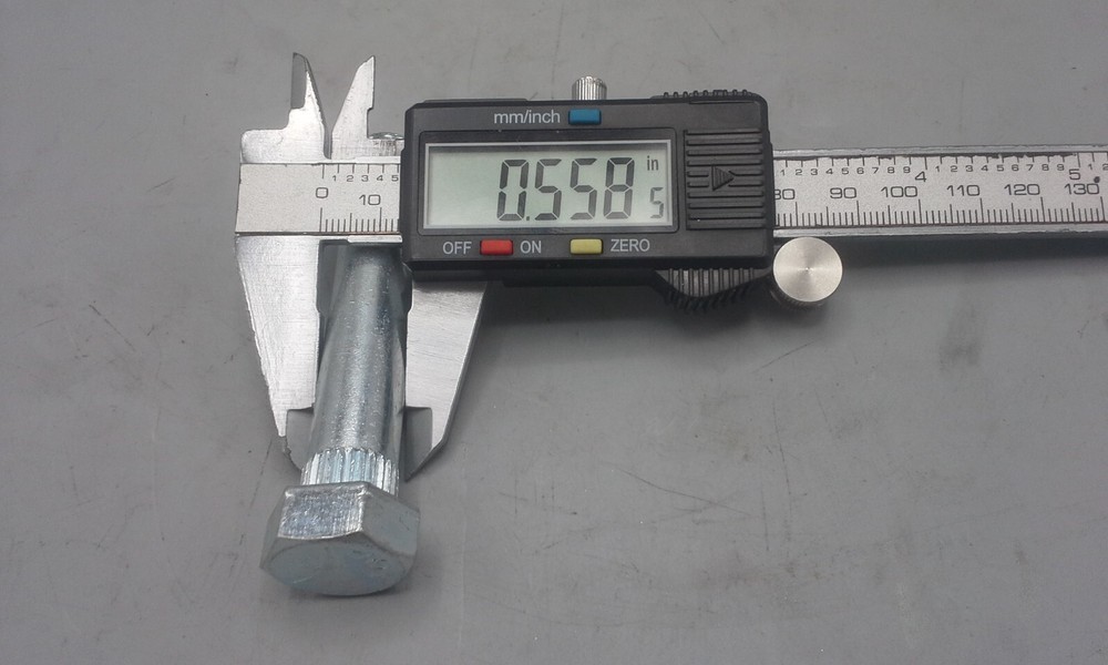 4 Pack 3" Standard Shackle Bolts with Locknuts fits Dexter Trailer Axle