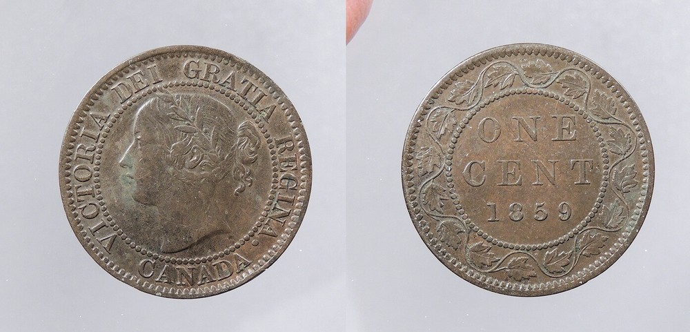 CANADA 1859 Cent #WC98434