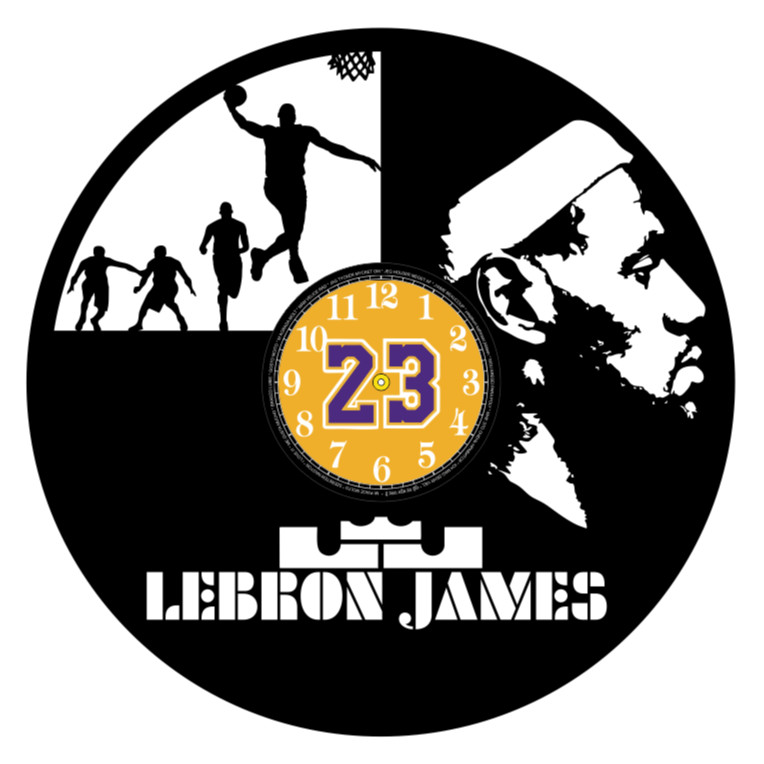 Personalized Vinyl Record Wall Clock