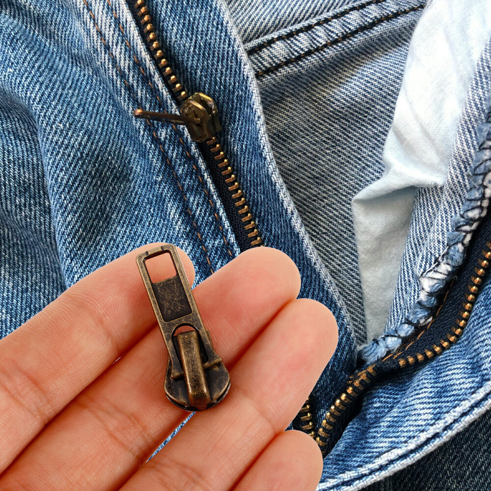 1 Set Zipper Pull Replacement Zipper Repair Kit Zipper Repair Accessory