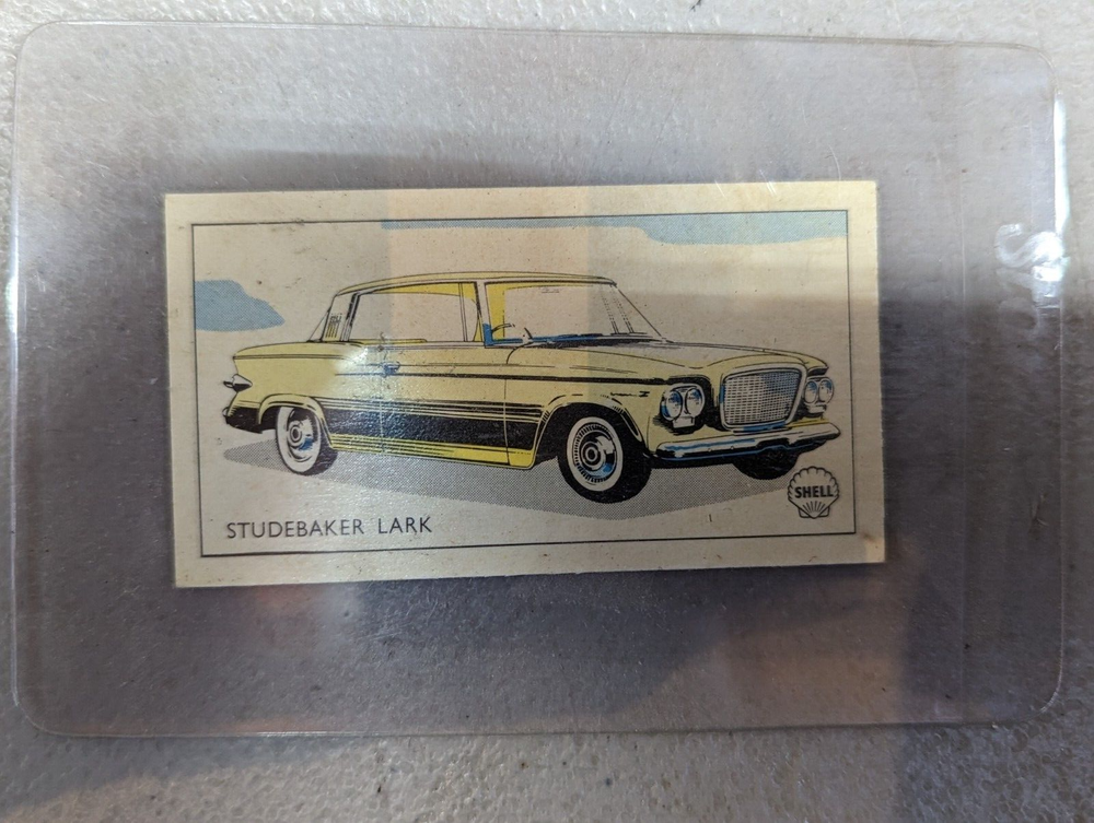 Studebaker Lark Trading Card (Shell Oil Company)