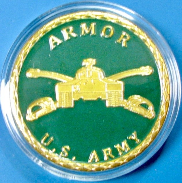 US Army Armor. Challenge, Souvenir. CT58c.