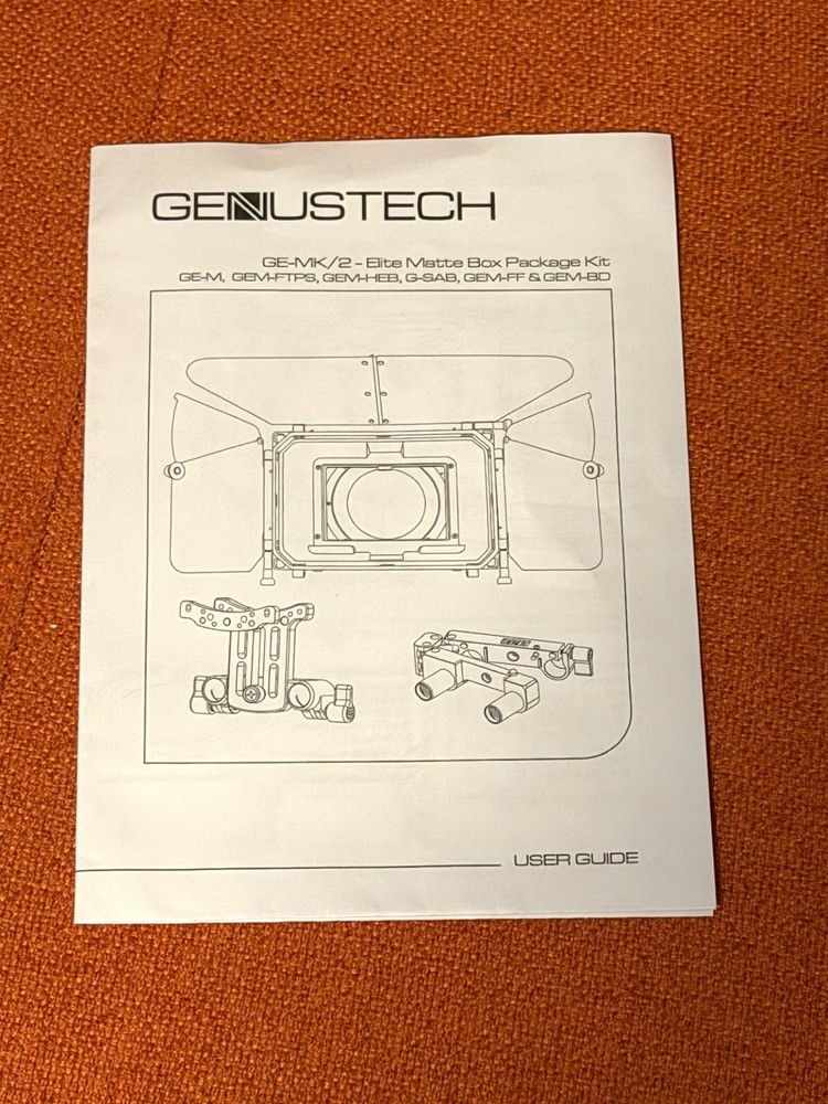 Genustech GE-MK/2 - Elite Matte Box