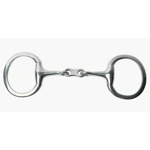 Korsteel Stainless Steel French Link Eggbutt Snaffle Bit