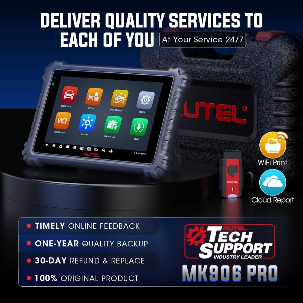 2025 New Autel MaxiCom MK906 Pro MS906 PRO Coding Full System Diagnostic Scanner