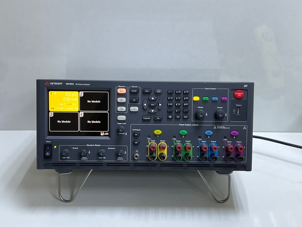 KEYSIGHT N6705C DC POWER ANALYZER WITH KEYSIGHT N6781A
