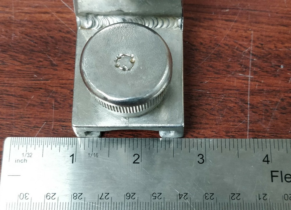 Spinnaker Pole Slider 1/4", Stainless Steel