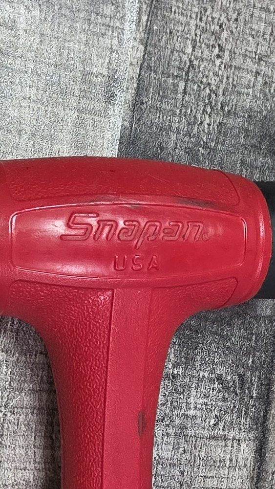 Snap-on Tools USA 16 oz Plastic Tip Hammer (Red) HBPT16