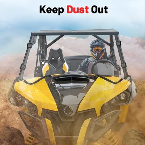 Front Maverick Windshield Scratch Proof PC Full Windshield Compatible With