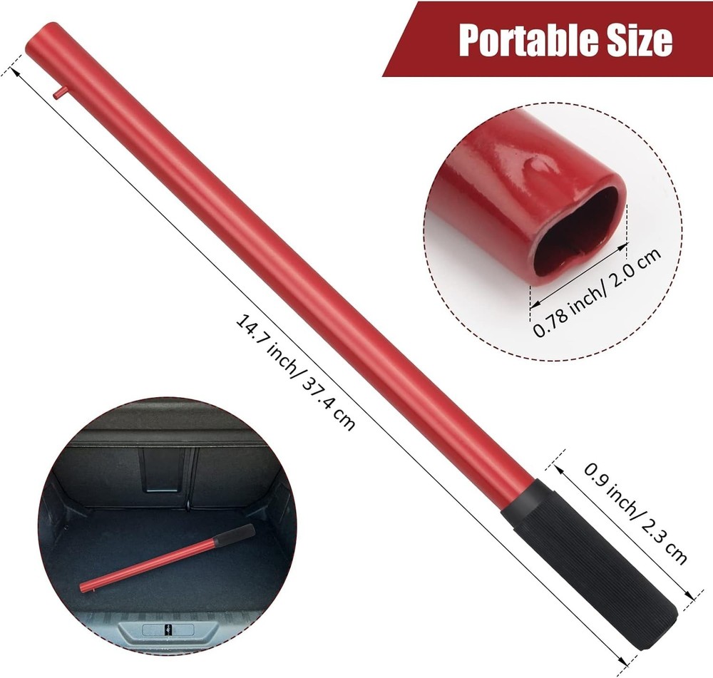 2 Ton Horizontal Hydraulic Jack Handle Replacement for Car Jack Accessories