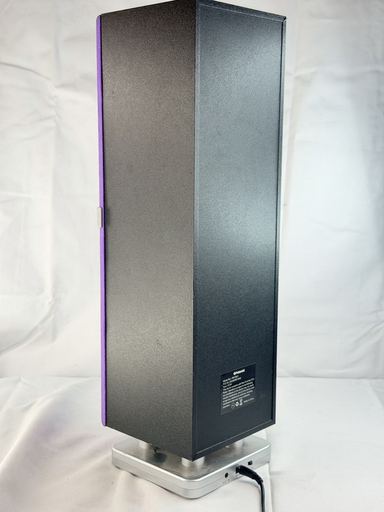 Polaroid Mini Bluetooth Tower Speaker Remote Rechargeable PURPLE Rare