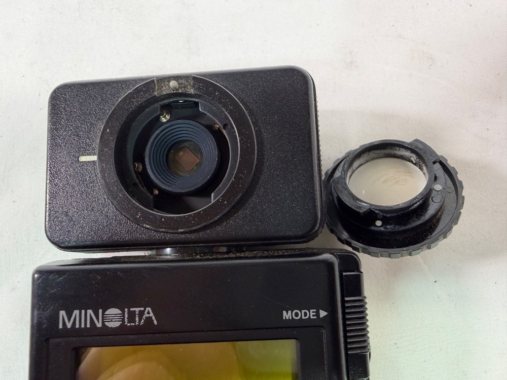 Minolta Flash Meter III with Case and Strap Works Tested