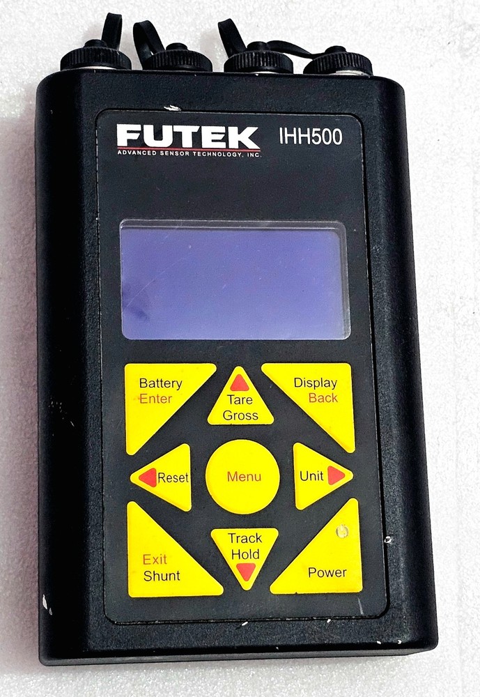FUTEK Advanced SENSOR Model IHH500 Digital Handheld Load Cell Display Indicator