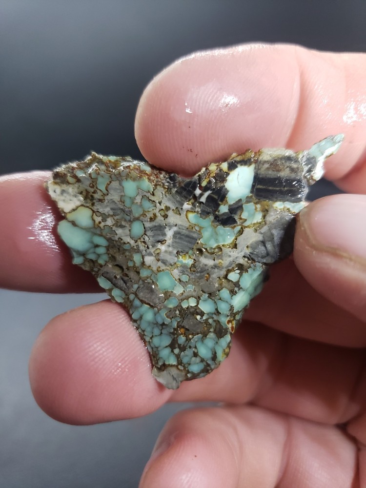 Frog Blossom Variscite Slab