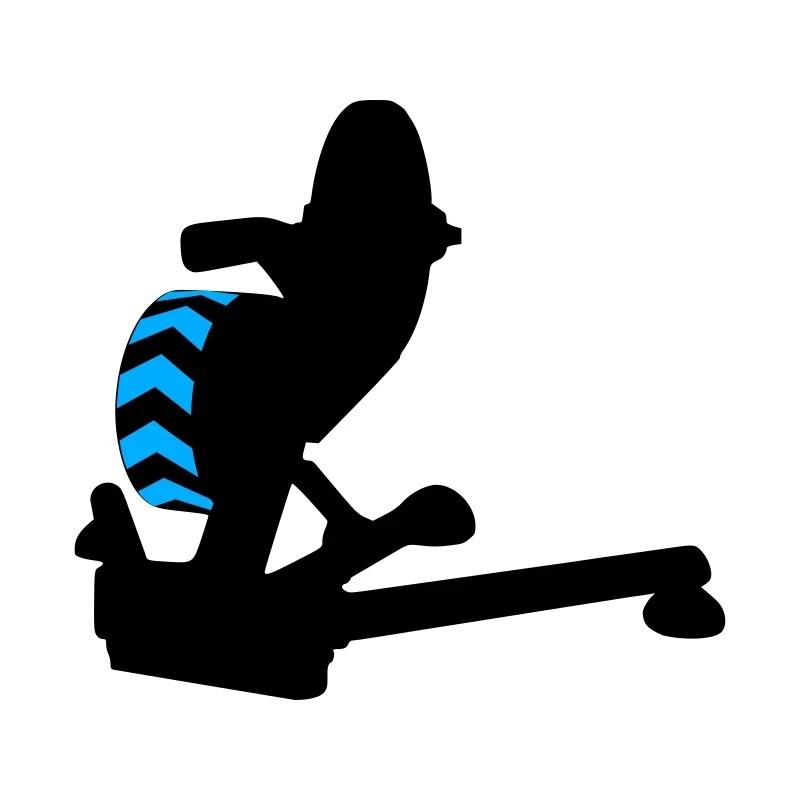 Wahoo Kickr Smart Trainer Replacement Chevron Sticker Set