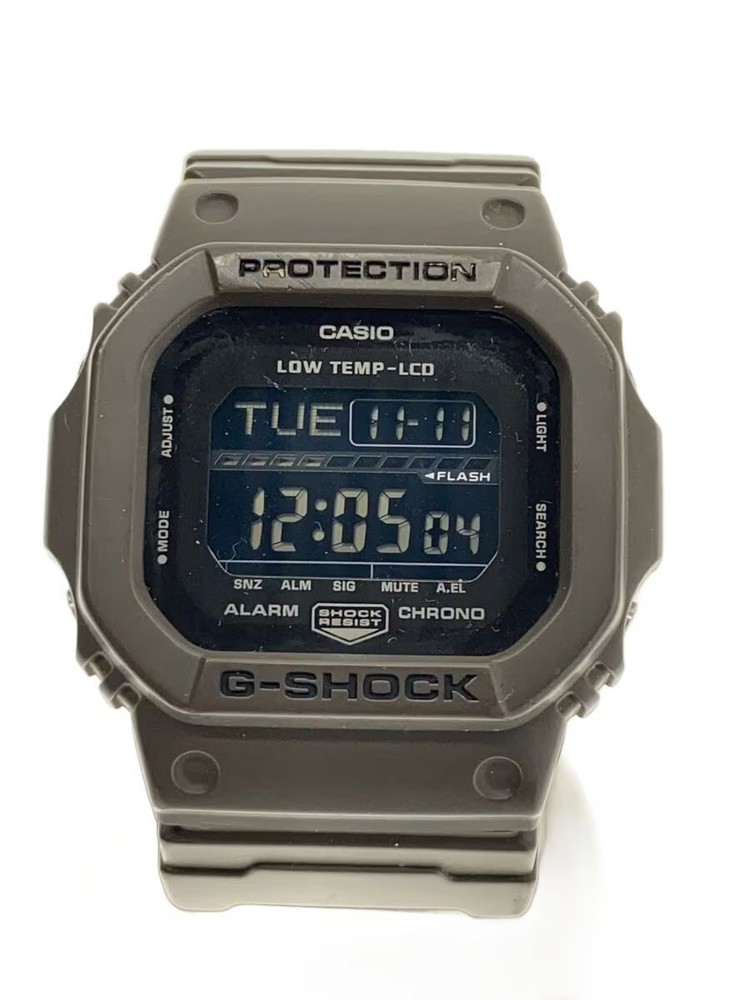 CASIO Quartz Watch G SHOCK Digital Canvas CLR BRW