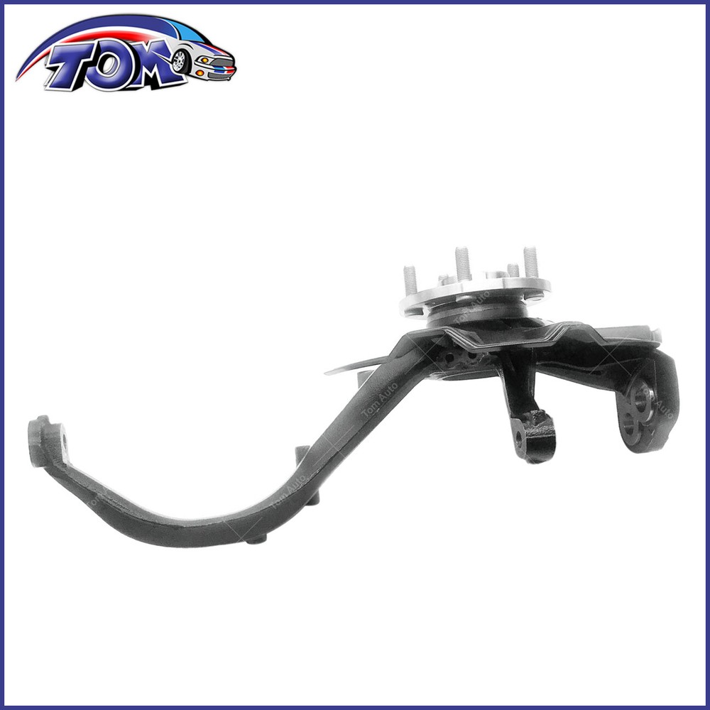 Front Wheel Hub & Steering Knuckle Pair For 2006-2012 Ford Lincoln Mercury