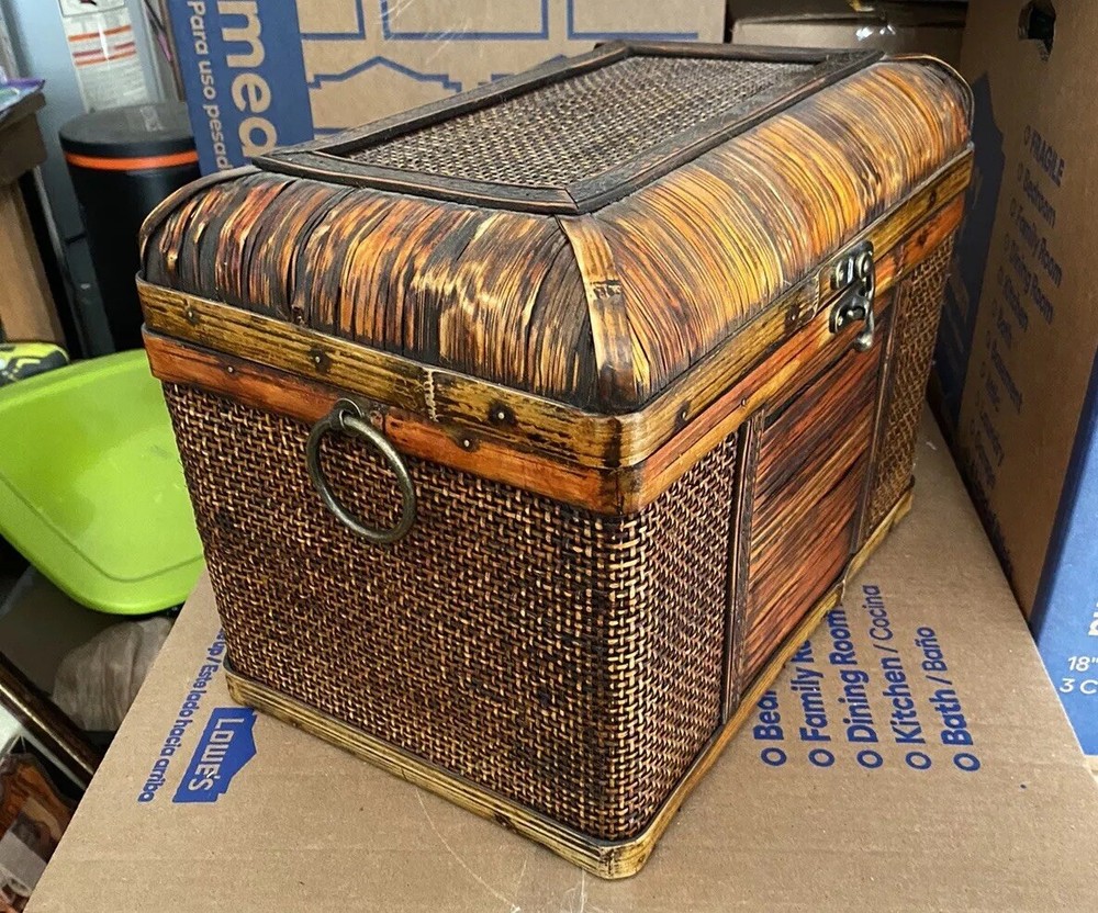 Vintage Wooden Chest
