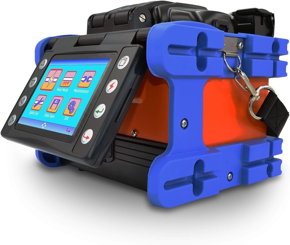 Core to Core Alignment ,3.6"LCD FTTH Auto Optical Fiber Splicing Machine / FS20E