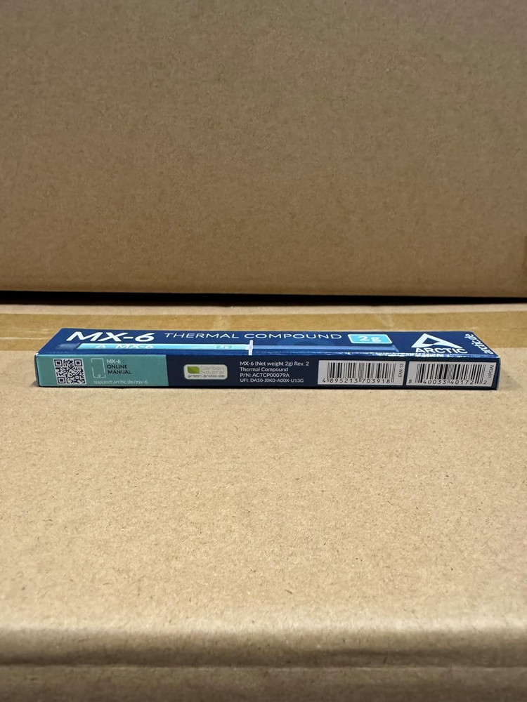 MX-6 (2 G) - Ultimate Performance Thermal Paste for CPU, Consoles, Graphics Card